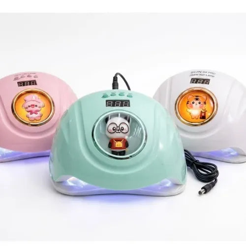 Cabine SUN S8 Pro LED/UV 268W Profissional 57 LEDs | Secagem Rápida para Unhas em Gel (Escolha a Cor)