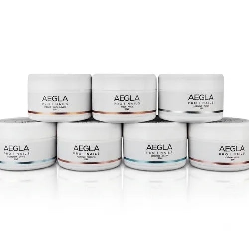 Gel Aegla Pro Nails UV/LED para Alongamento de Unhas Alta Resistência e Autonivelante