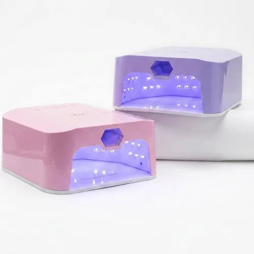 Cabine Profissional D&Z UV/LED 2 em 1 Branca Secagem Rápida para Unhas em Gel